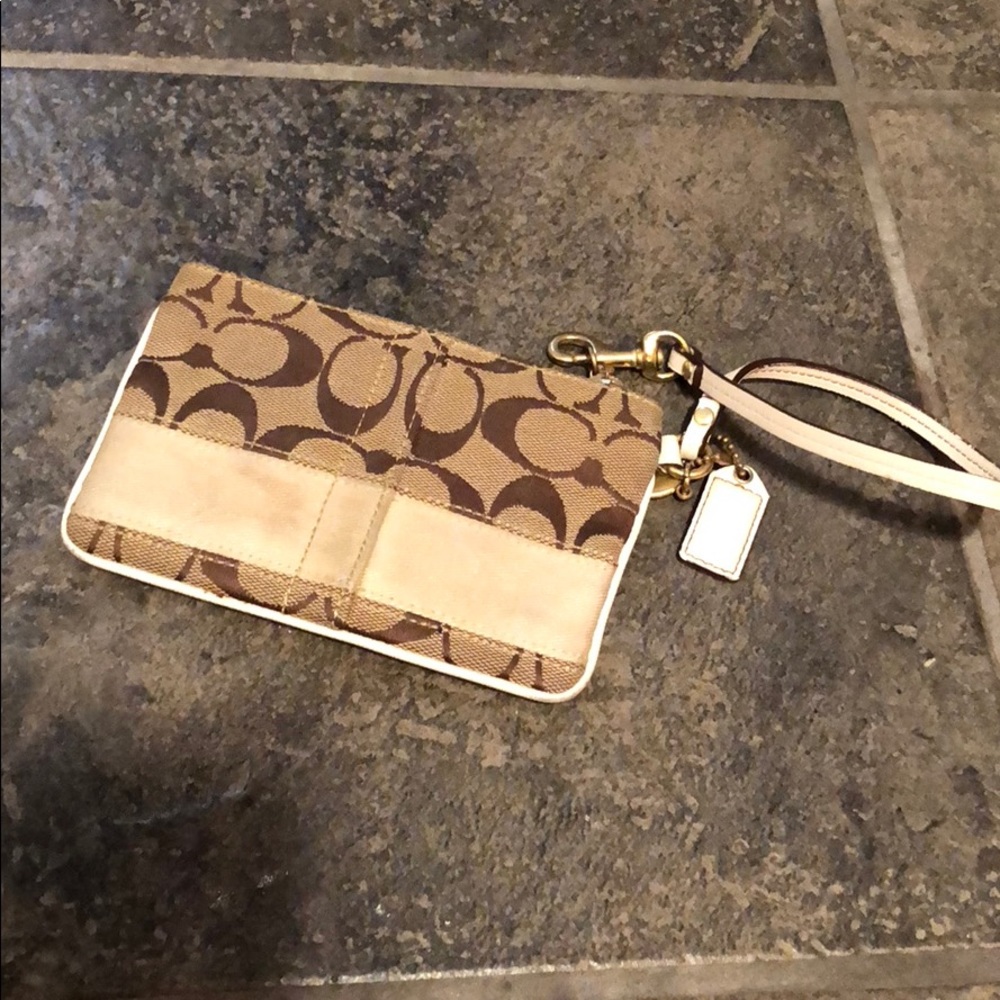 Coach wristlet